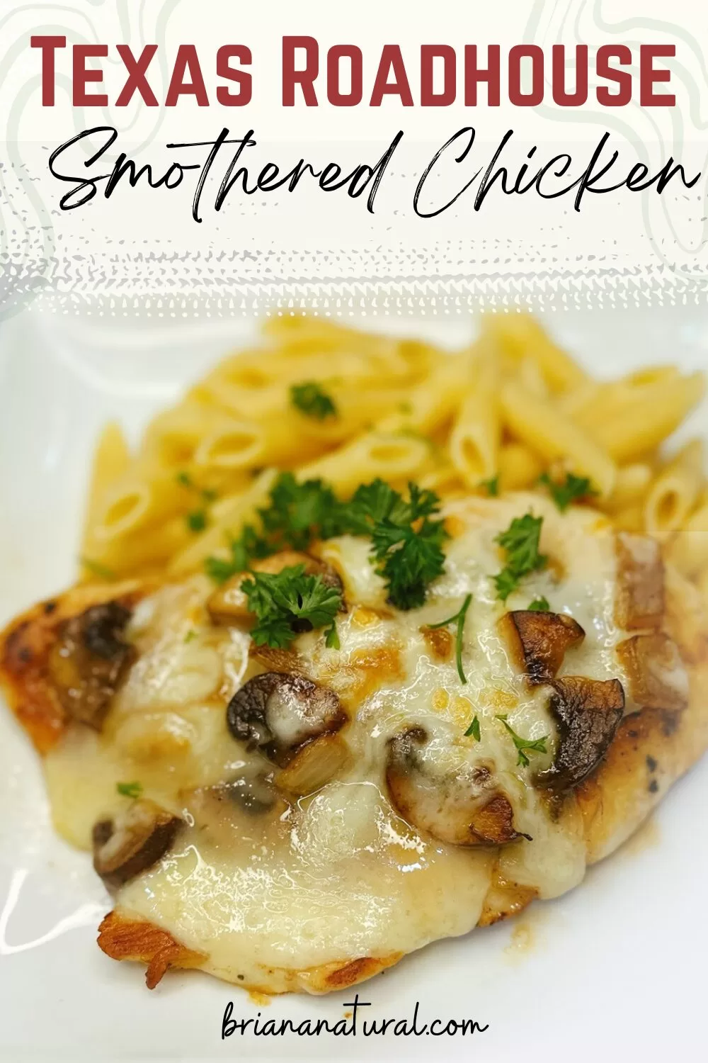 texas roadhouse smothered chicken recipe cover photo