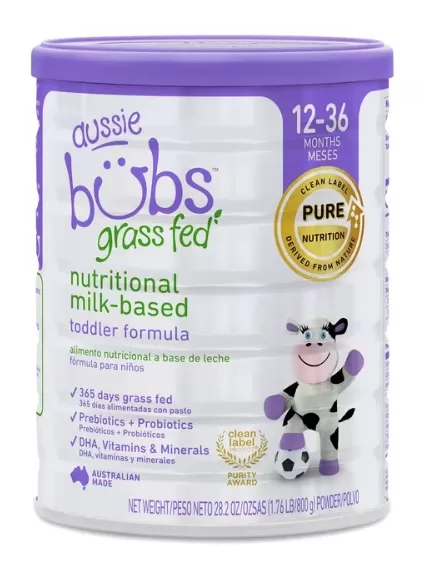 aussie bubs grass-fed toddler formula