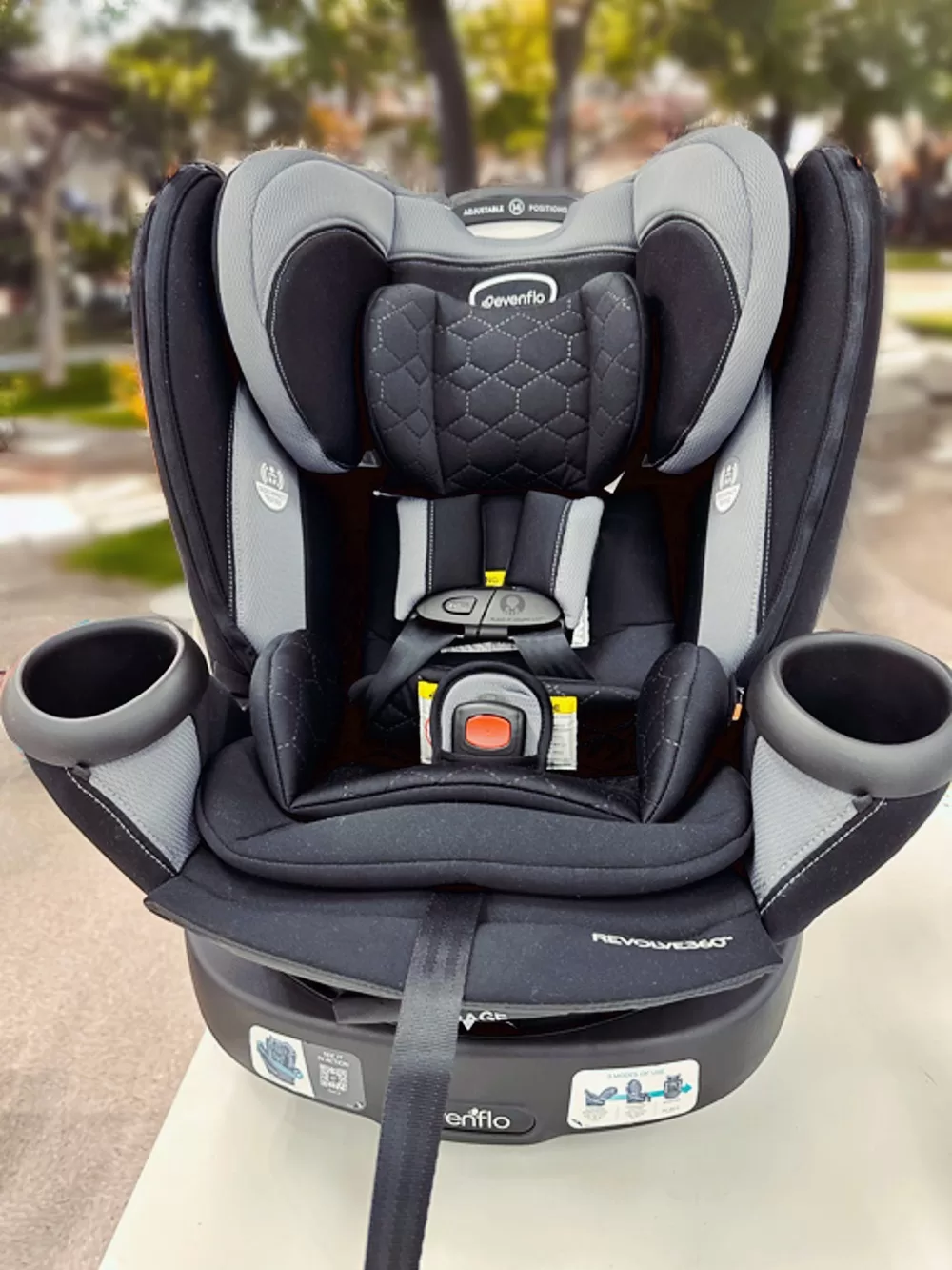 evenflo rotating car seat